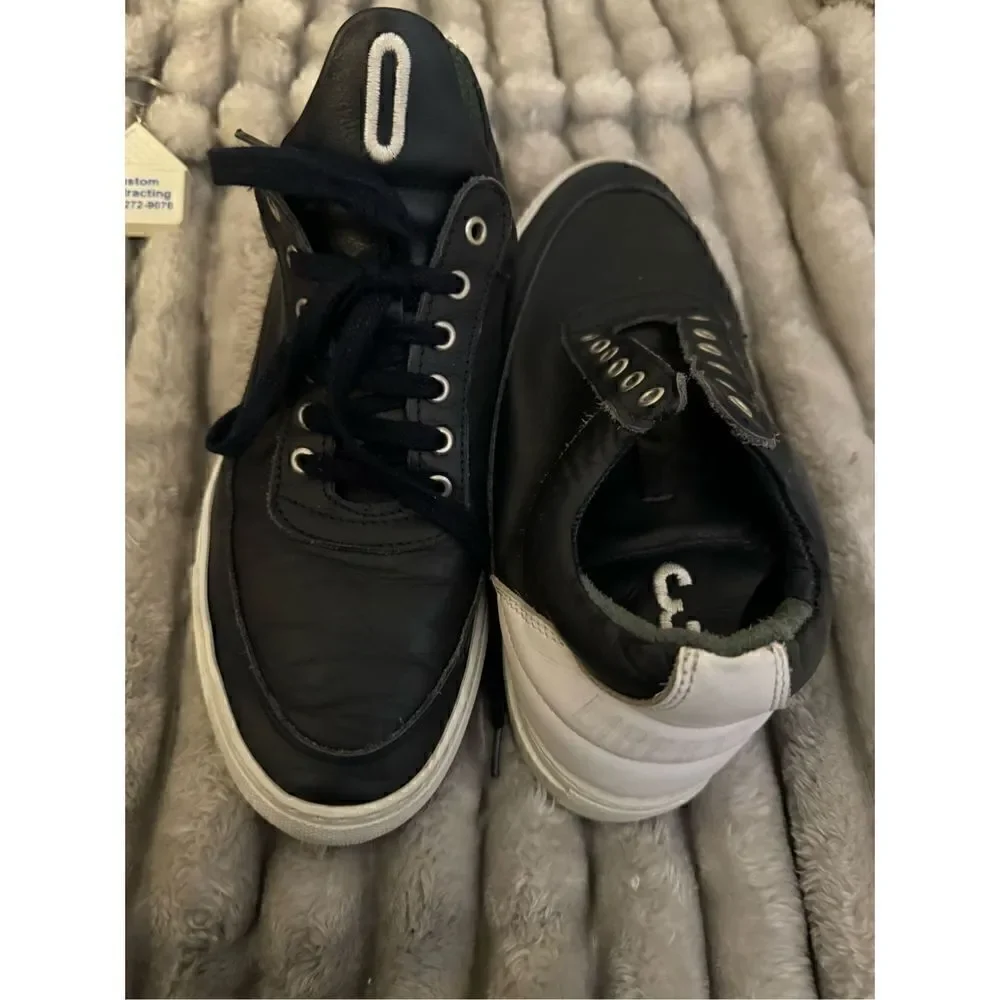 Filling Pieces Low Top Navy 03 Liberty Lace Up sneaker trainer shoe